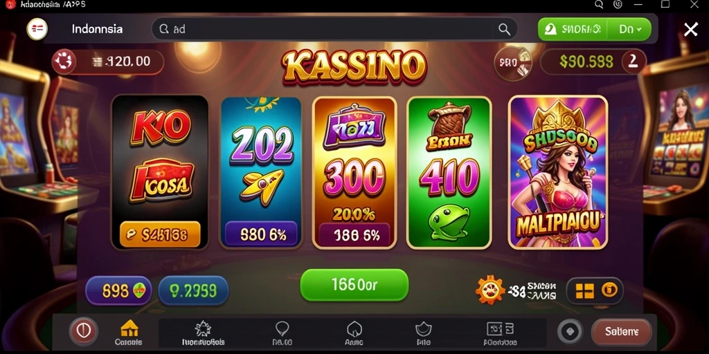 Tampilan utama DAN777 yang menarik dan intuitif.